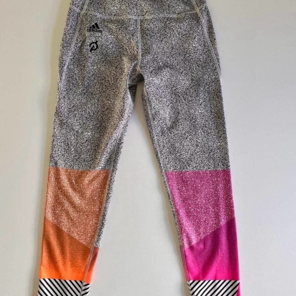 Adidas X Peloton 7/8 Length Heat.Rdy Leggings Women's Size Small